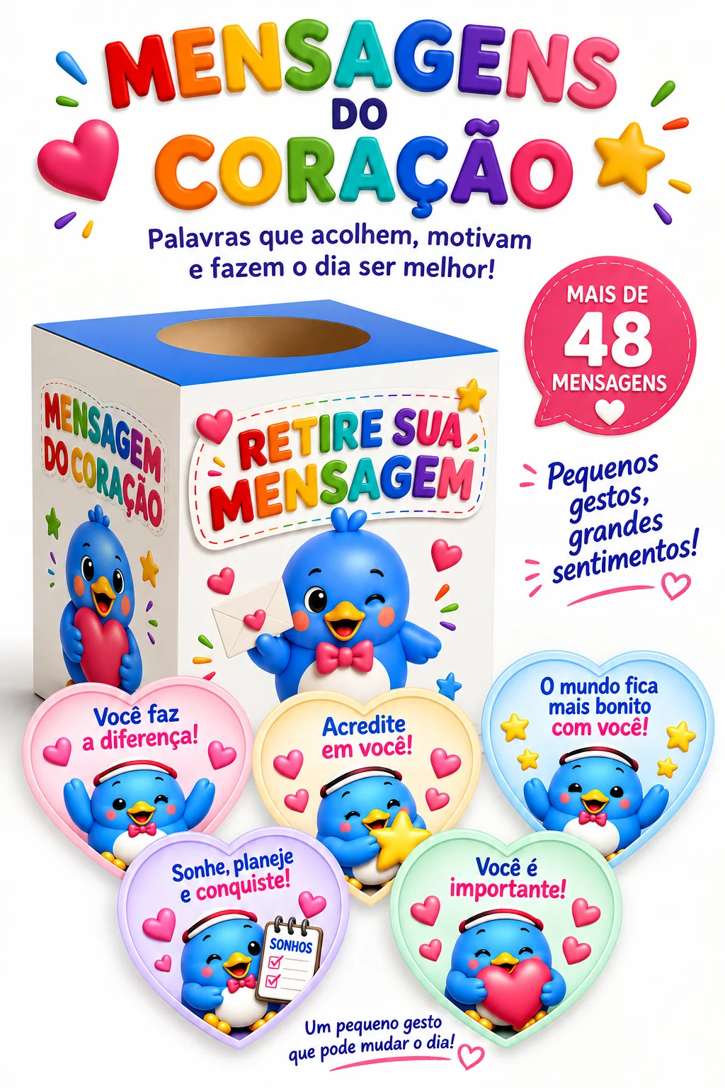Caixinha Mensagem do Coração