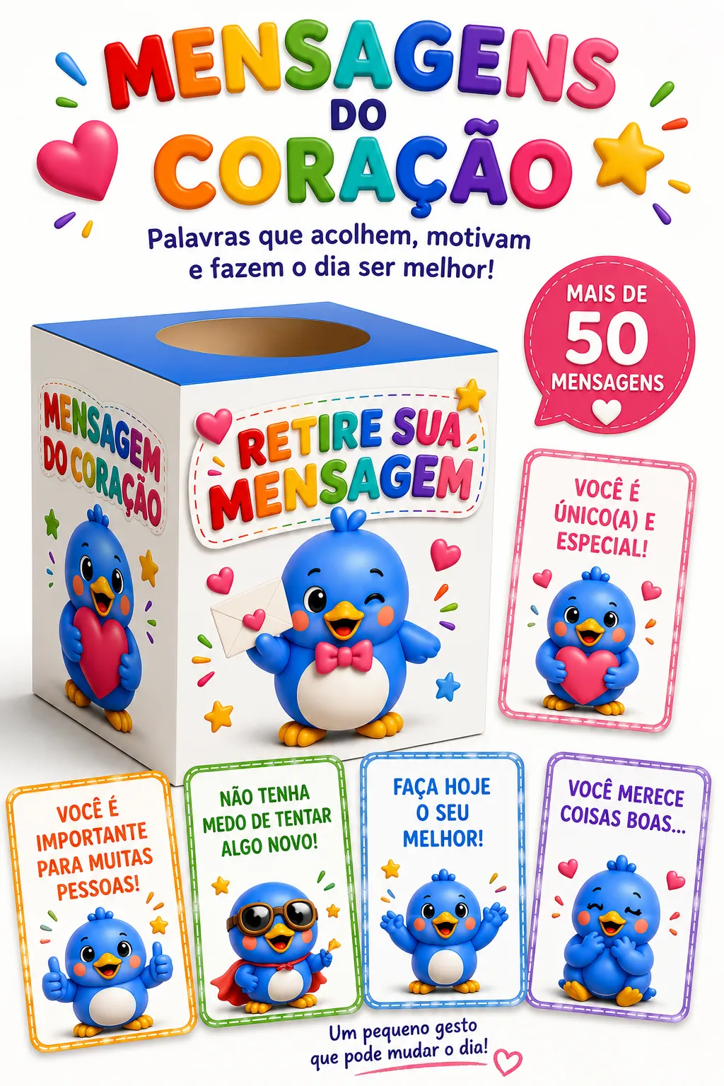 Caixinha Mensagem do Coração